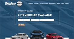 Desktop Screenshot of drivefivestar.com