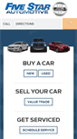 Mobile Screenshot of drivefivestar.com